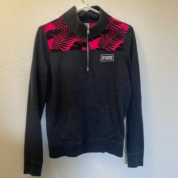 PINK Victoria's Secret Tops - Pink beach themed sweater